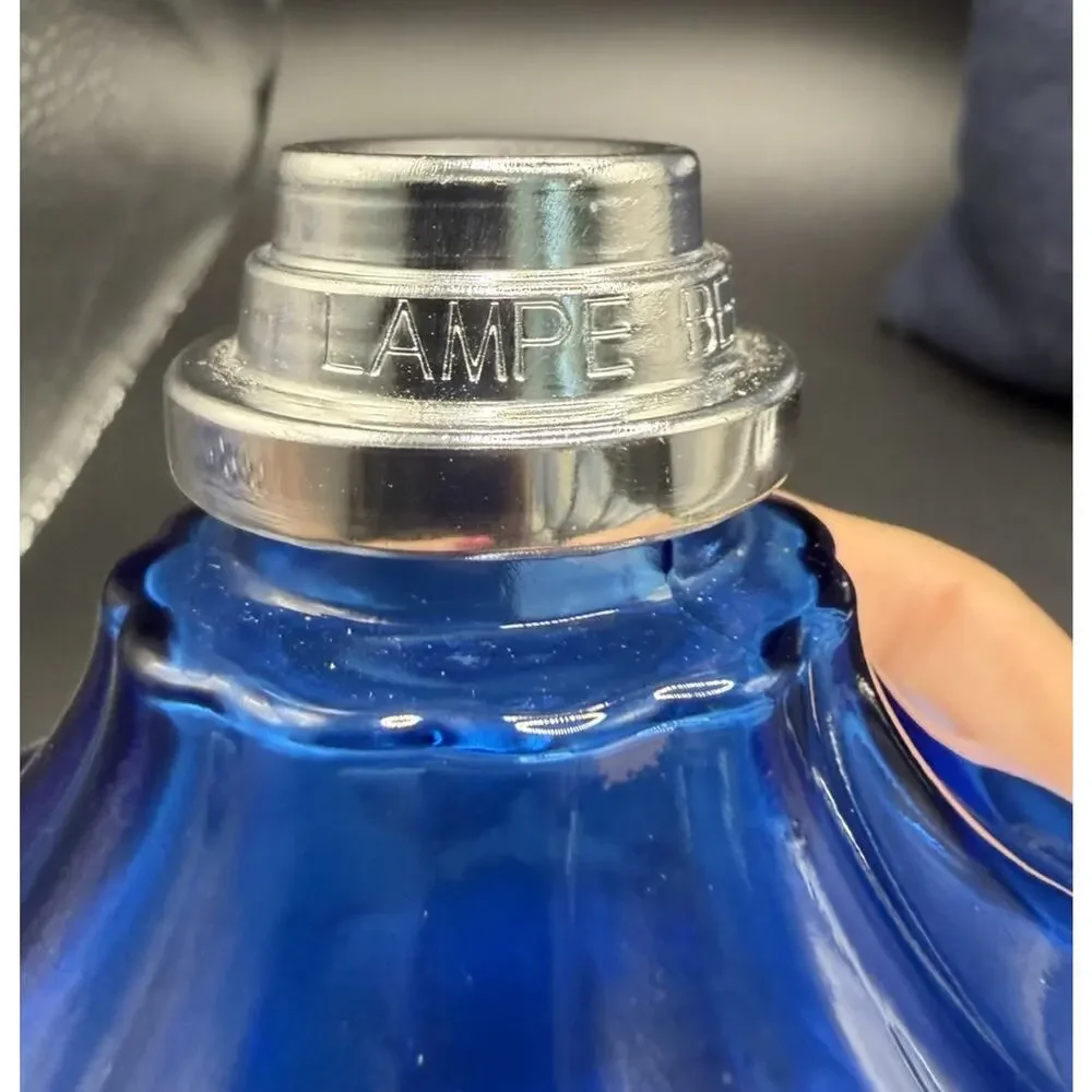 Lampe Berger Paris Fragrance Diffuser France Cobalt Blue Clochette Burn Vintage